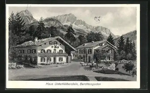 AK Berchtesgaden, Hotel Haus Unterkälberstein