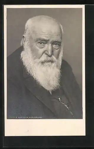 Künstler-AK Hans Thoma: Portrait Hans Thoma