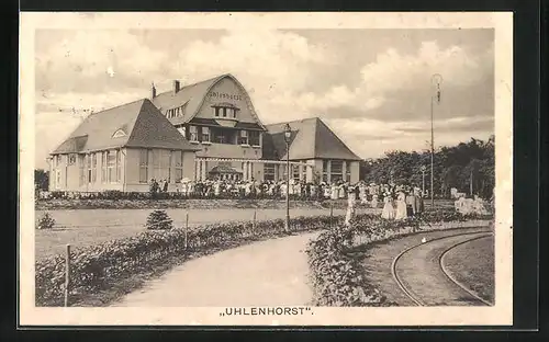AK Mülheim /Ruhr, Gasthaus Uhlenhorst Broich-Speldorfer Wald- & Gartenstadt