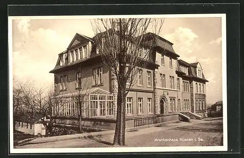 AK Nossen i. Sa., Totalansicht des Krankenhauses