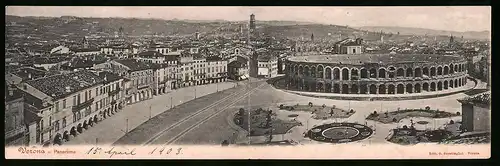 Klapp-AK Verona, Panorama, Amphitheater