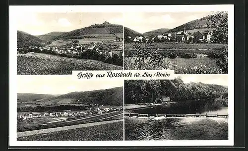AK Rossbach, Panorama, Flusspartie