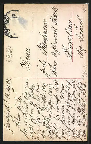 AK Mode Non plus ultra, Garnierter Kartoffelkorb