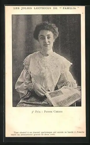 AK Les Jolies Lectrices de Familia, Petite Chérie