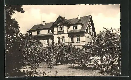 AK Schmannewitz ü. Oschatz, Hotel-Pension Olga v. Herbert Graul