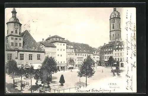 AK Jena, Partie am Marktplatz