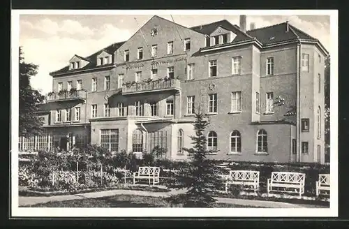 AK Bad Lausick, Kurhotel Hermannsbad