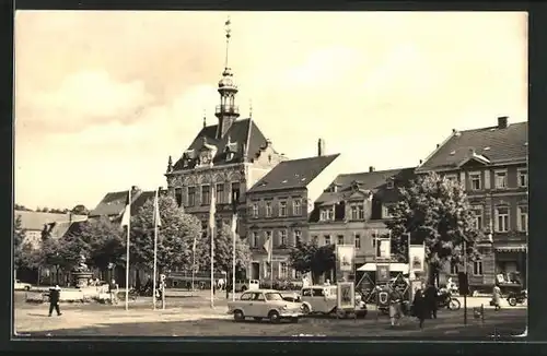 AK Frohburg /Kr. Geithain, Marktplatz