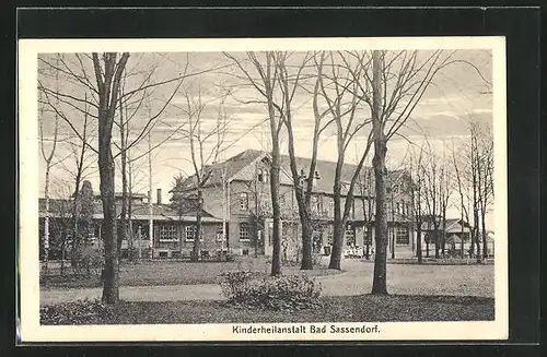 AK Bad Sassendorf, Kinderheilanstalt