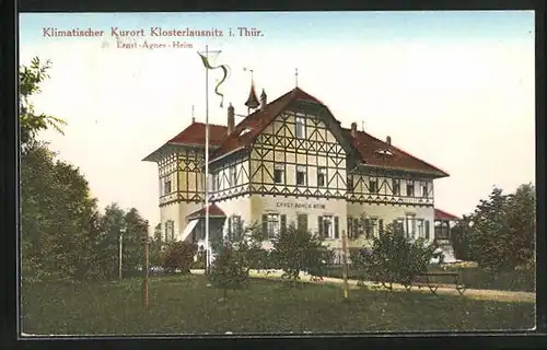 AK Klosterlausnitz /Thür., Ernst Agnes Heim