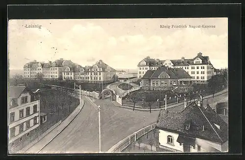 AK Leisnig, König Friedrich August-Kaserne