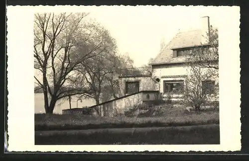 Foto-AK Parthenstein, Ferienhaus am Grosssteinberger See