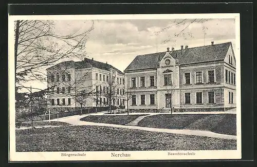 AK Nerchau, Bürgerschule und Beamtenschule