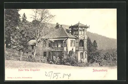 AK Schwarzburg, Hotel Villa Trippstein