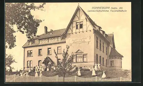 AK Ronneburg, Landwirtschaftliche Haushaltschule