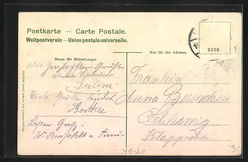 AK Kriegsschiff S. M. S. York in Fahrt