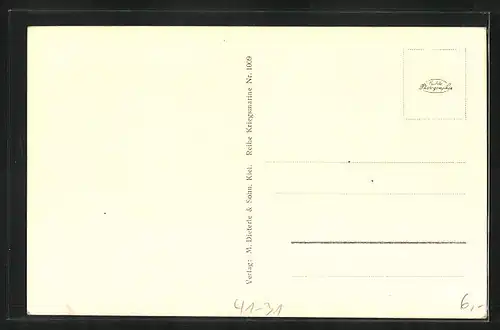 AK Kreuzer Königsberg auf hoher See