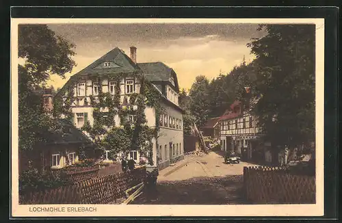 AK Erlebach, Gasthof Lochmühle