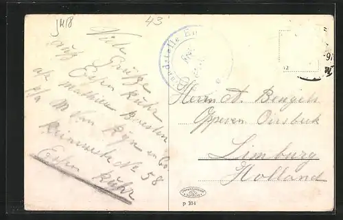 AK Essen, Krupp`s Fabrik, Hammer Fritz