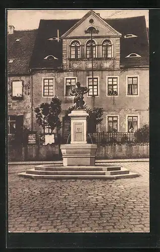 AK Siebenlehn, Der Schusterjunge auf dem Marktplatz