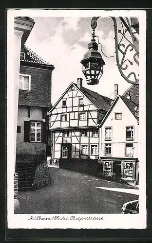 AK Mülheim /Ruhr, Geschäft in der Bogenstrasse