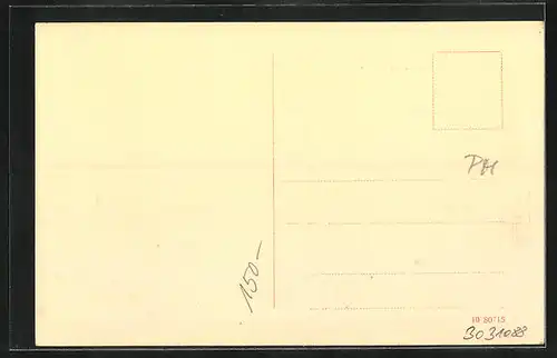 AK Pilsen, Städtisches Theater mit Strassenbahn