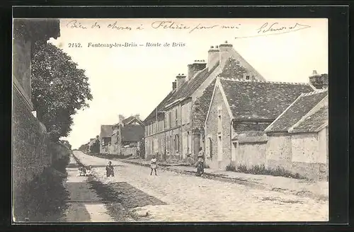 AK Fontenay-les-Briis, Route de Briis