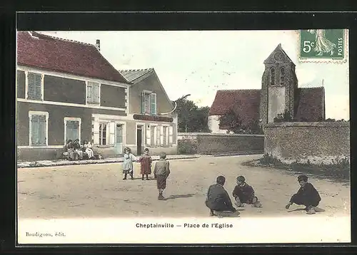 AK Cheptainville, Place de l`Eglise