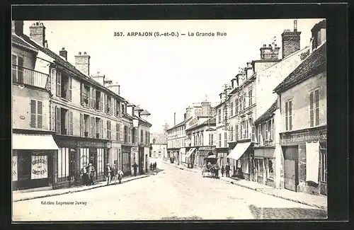 AK Arpajon, La Grande Rue