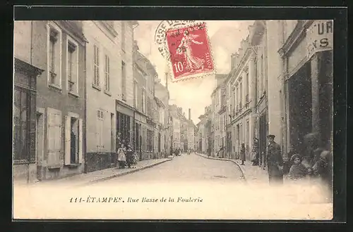 AK Étampes, Rue Basse de la Foulerie