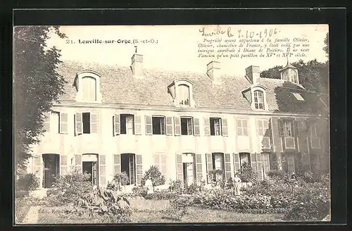 AK Leuville-sur-Orge, Propriété ayant appartenu à la famille Olivier