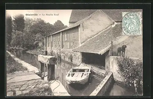 AK Ollainville, Le Moulin Neuf