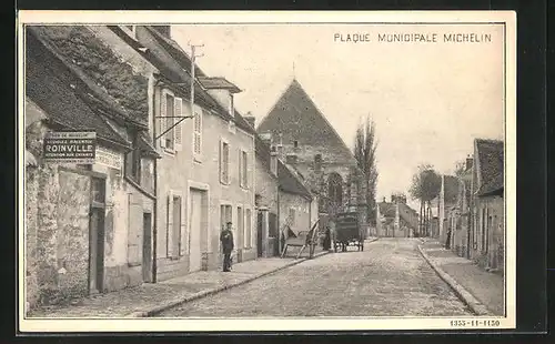 AK Roinville, Plaque municipale michelin