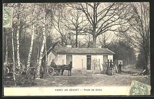 AK Soisy-Sur-Seine, Forêt de Sénart