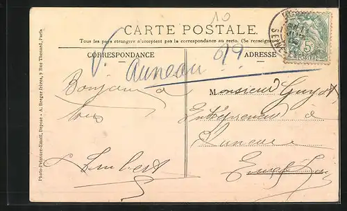 AK Dourdan, Rue Saint-Pierre et rue d`Etampes