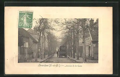 AK Dourdan, Avenue de la Gare