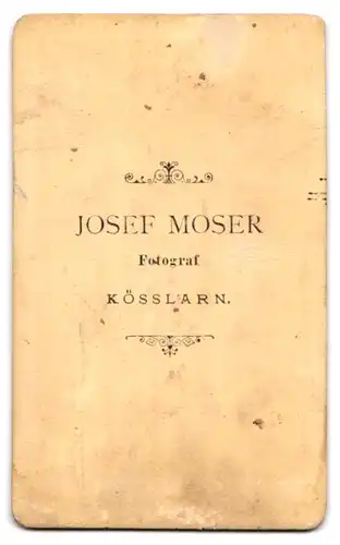 Fotografie Josef Moser, Kösslarn, Kleinkind im Kleidchen