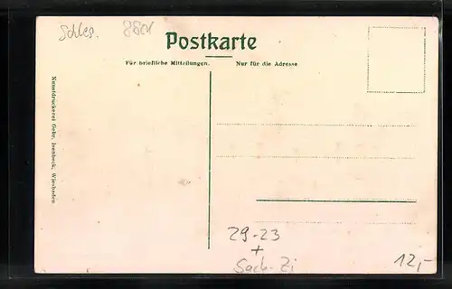 Relief-AK Bad Oppelsdorf bei Zittau, Kuranlagen Carolabad und Annenbad