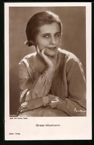AK Schauspielerin Grete Mosheim