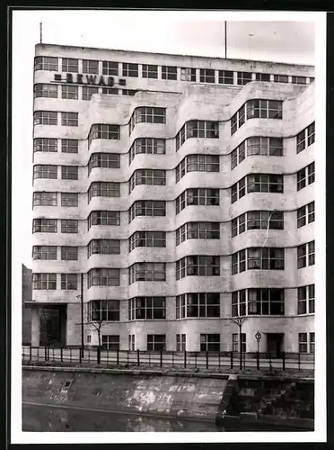 Fotografie unbekannter Fotograf, Ansicht Berlin-Tiergarten, Shell-Haus am Reichpietschufer 60-62