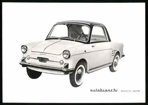 Fotografie Auto Autobianchi bianchina special, PKW - Kleinwagen