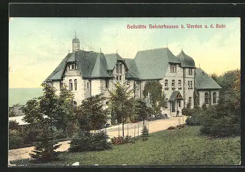 AK Holsterhausen b. Werden, Ansich der Heilstätte