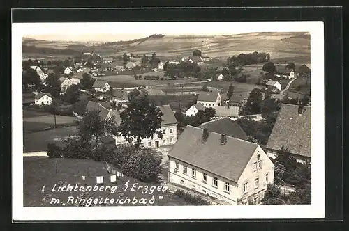 AK Lichtenberg /Erzgeb., Ort und Ringelteichbad