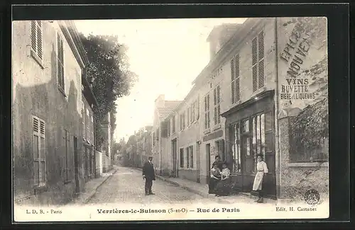 AK Verrières-le-Buisson, Rue de Paris