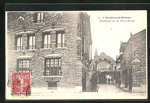 AK Verrières-le-Buisson, Distillerie de la Croix-Rouge