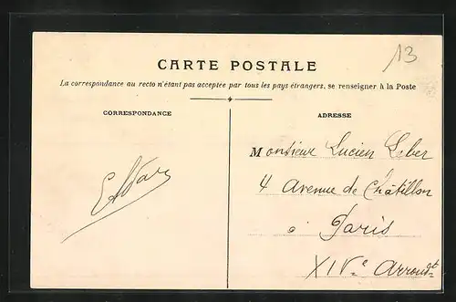 AK Angerville, Rue de Dourdan