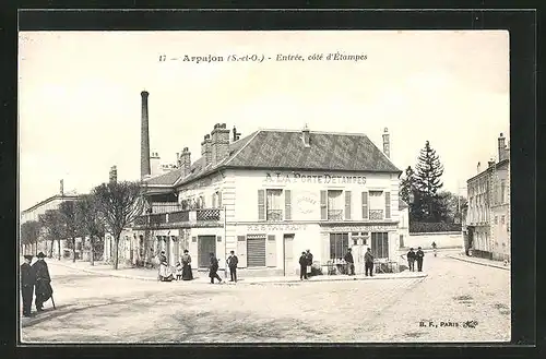 AK Arpajon, Entrée côté d`Étampes, A la Porte Détampes Restaurant