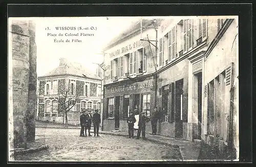 AK Wissous, Place du Colonel Flatters, École de Filles