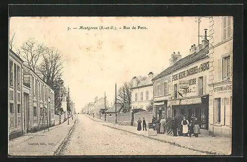 AK Montgeron, Rue de Paris