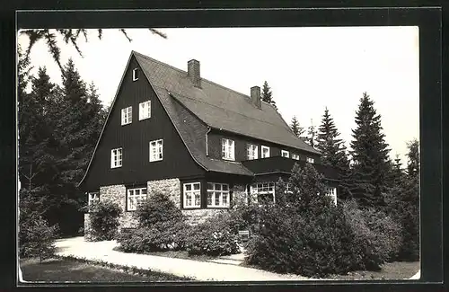 AK Waldidylle /Osterzgeb., Gasthof Fremdenheim Sonnenhof